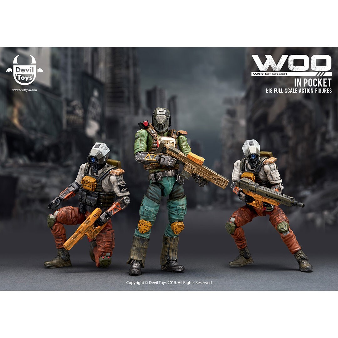 デビルトイズ 1/6 WOO シークレットマスターvol1 限定版&ワーウルフ