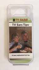 Open Package TV Ears Replacement Ear Tips 8 Comply Foam SnapTips 4-Pairs