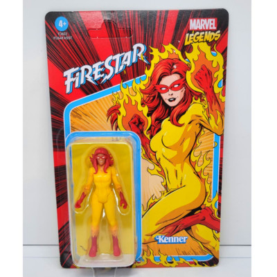 New Hasbro Marvel Legends Retro Firestar 3.75'' Action Figure Kenner