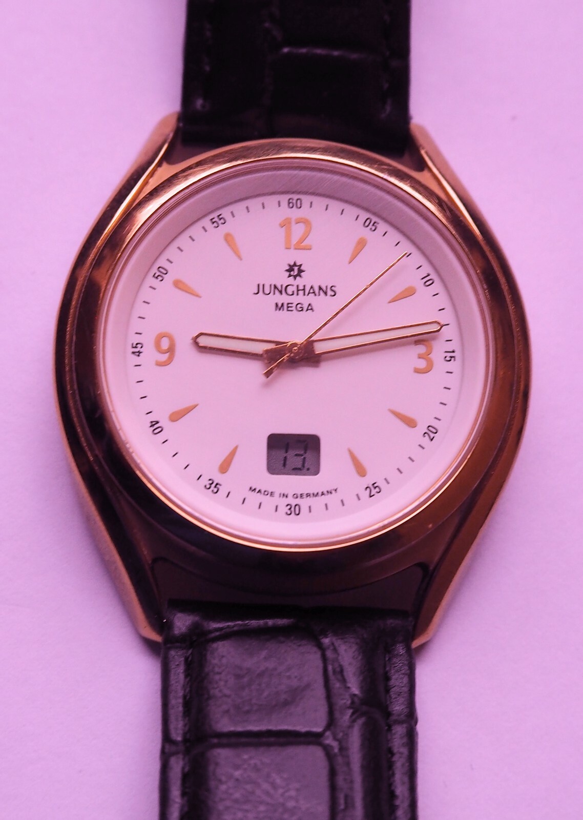 Junghans Mega W615 Funkuhr eBay