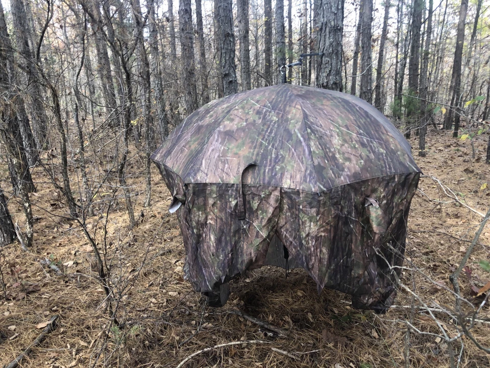 CamoKovr®️Hunting Blind  … Push Button Pop Up Umbrella - Image 2 of 4