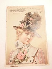 Victorian era Animal Bone Fertlizer ad card: Baltimore, Md company