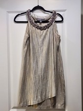 Donna Ricco Shimmery Dress – Elegant Evening Dress – Size 10P – Minor
