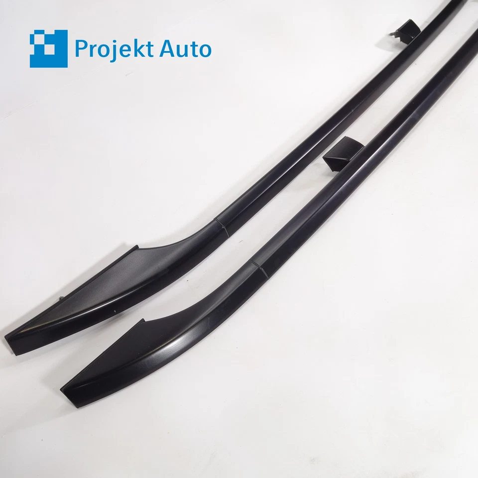 07-13 Juego de rieles de techo OEM BMW negro X5M X5 7158529 7158530 E70 Foto 3 de 4