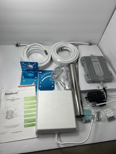 Amazboost Cell Phone Signal Booster | Boosts 4G LTE & 5G up to 5,000 sq.ft - Photo 3 sur 7