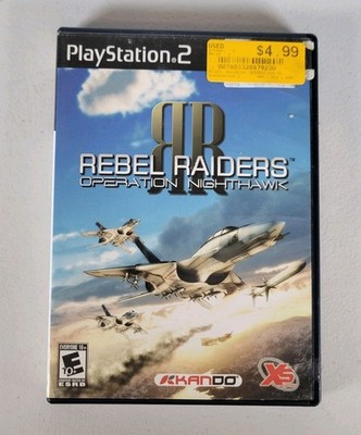 Rebel Raiders: Operation Nighthawk PS2 PlayStation 2 Complete CIB Tested & Works