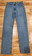 Wrangler Authentic Jeans Mens 32x36 Fit 35" 10ZM100SF Denim Western Cowboy