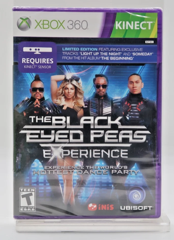 The Black Eyed Peas Expérience Xbox 360 Kinect NEUF SOUS