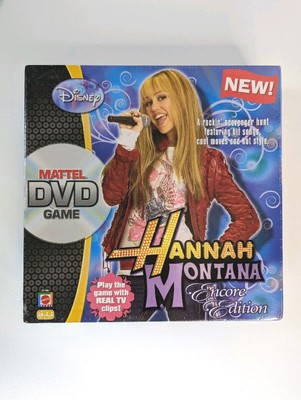 Hannah Montana Encore Edition Mattel DVD Game Disney 2006 TV Clips NEW Sealed