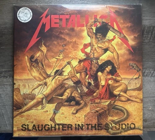 METALLICA “Slaughter In The Studio” Vinyl Album 3xLP NEW 400 Copies RARE LP