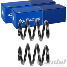 2X SACHS FAHRWERKSFEDERN HINTEN PASSEND FÜR RENAULT TWINGO LINKS+RECHTS