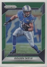 2016 Panini Prizm Green Prizm Golden Tate III #49 7p8