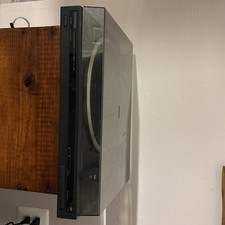 Untested Vintage Kenwood KD-49F Full Automatic Turntable Broken Cover Hinge