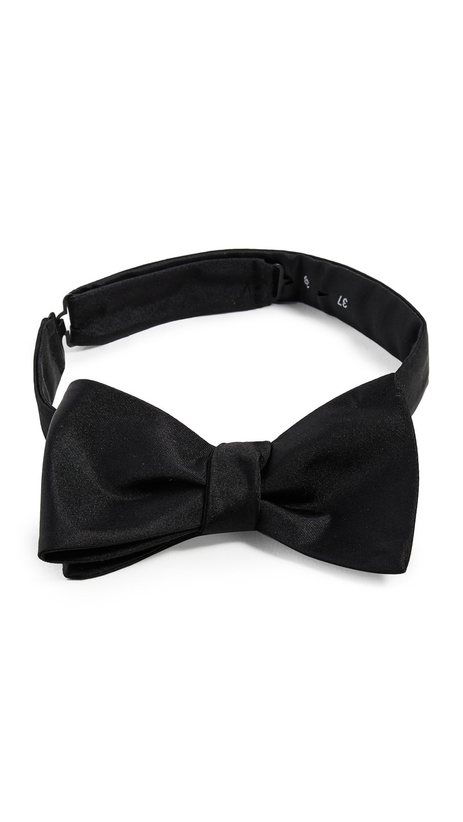 BOSS Mens Silk Jacquard Bow Tie Black One Size 13290₽