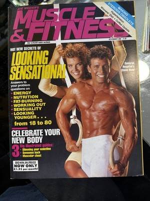 Joe Weider's Muscle & Fitness Magazin Vintage Bodybuilding November 1988 Gym