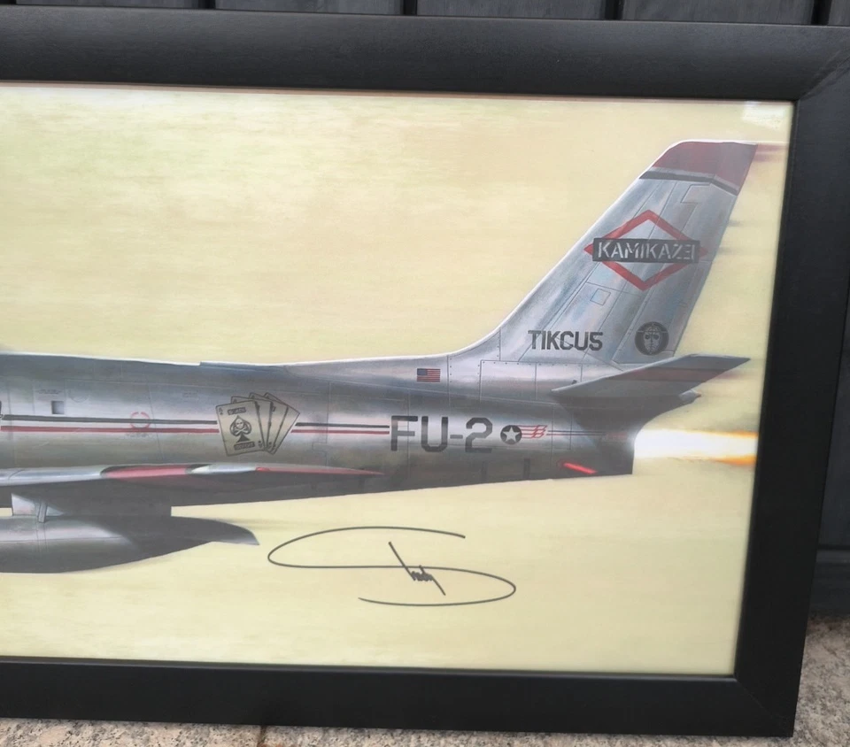 Eminem - Kamikaze Signed Litho, Signierte Lithographie, schwarz gerahmt - Bild 3 von 4