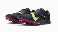 NEW Nike Zoom Rival Jump Track Field Spikes Black Yellow Men Size 14 Women 15.5