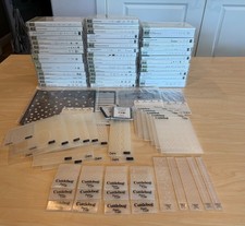 HUGE LOT STAMPIN UP 41 STAMP SETS, 34 EMBOSSING FOLDERS  MORE