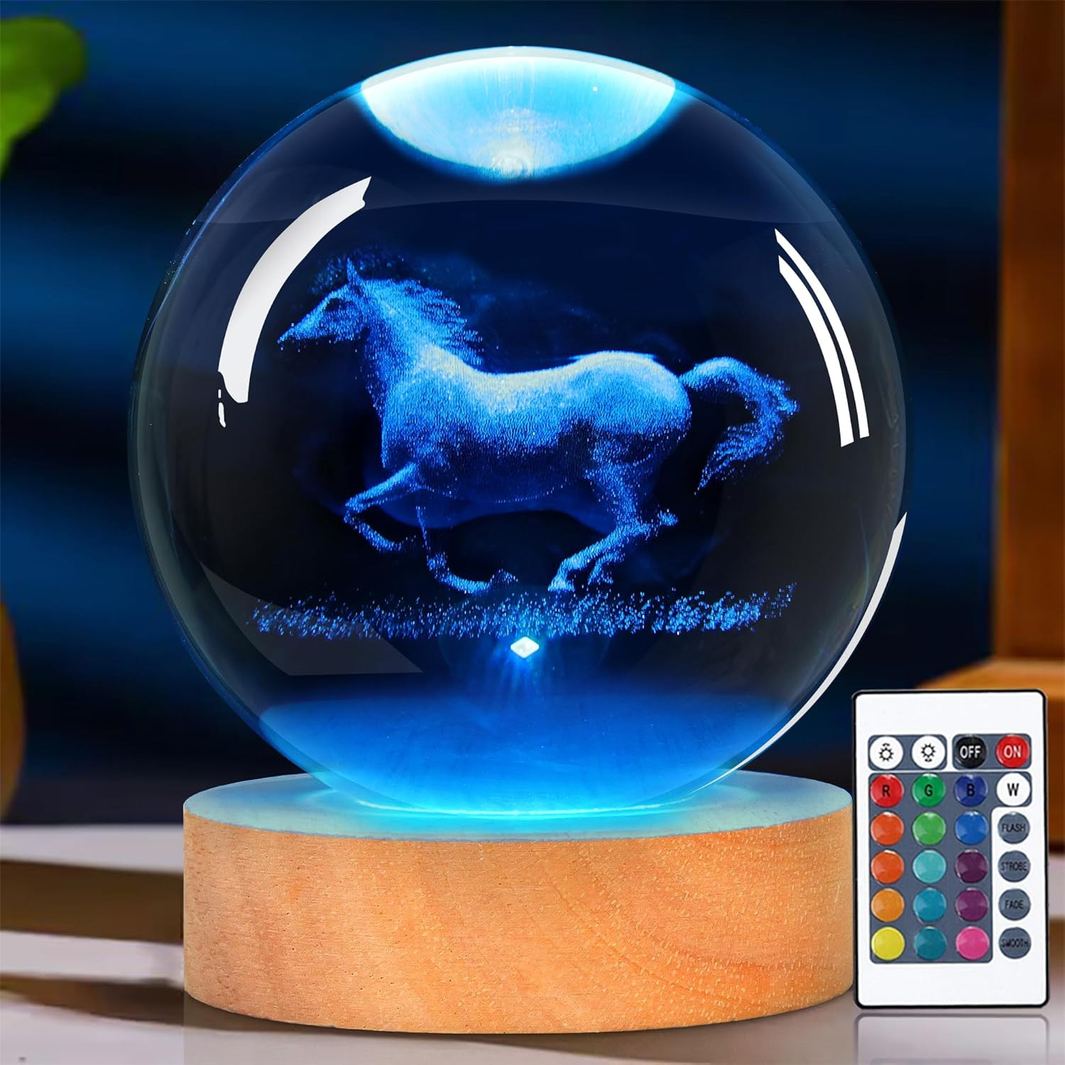Lightzz Lampada A Forma Di Cavallo Idea Regalo Per Ragazze E Donne 3d