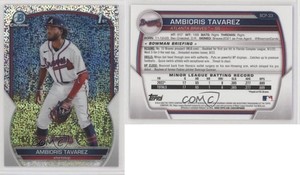 2023 Bowman Chrome Prospects Speckle Refractor /299 Ambioris Tavarez #BCP-33