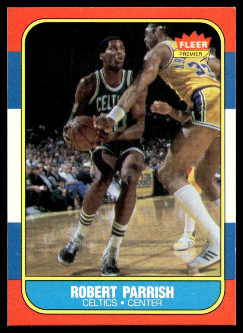 1986-87 Fleer Robert Parish Boston Celtics #84 C18