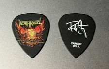 Death Angel Guitar Pick Rob Cavestany Signature Black Skull Dunlop 2025 Tour