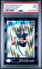 2024 Panini Donruss Optic Rated Rookie Purple Shock #201 Caleb Williams PSA 9