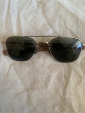 american optical aviator sunglasses 12 KGF,5 1/2