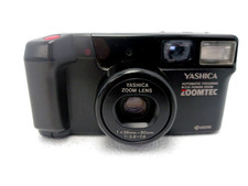 Yashica Zoomtec 2.1 Power Zoom 35mm Film Camera Point and Shoot - WORKS