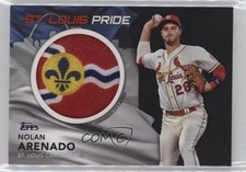 2022 Series 1 City Flag Commemorative Relics Black /299 Nolan Arenado Patch 1g0v