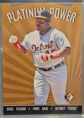1995 SP - Platinum Power Cecil Fielder #PP10