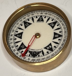 (Lot 55)- Vintage C. Plath Hamburg,Germany Compass