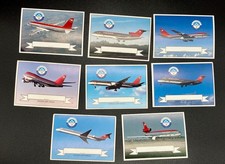 1993 Northwest Airlines & KLM 1993 Special Edition Series 2 Complete 8 Card Set
