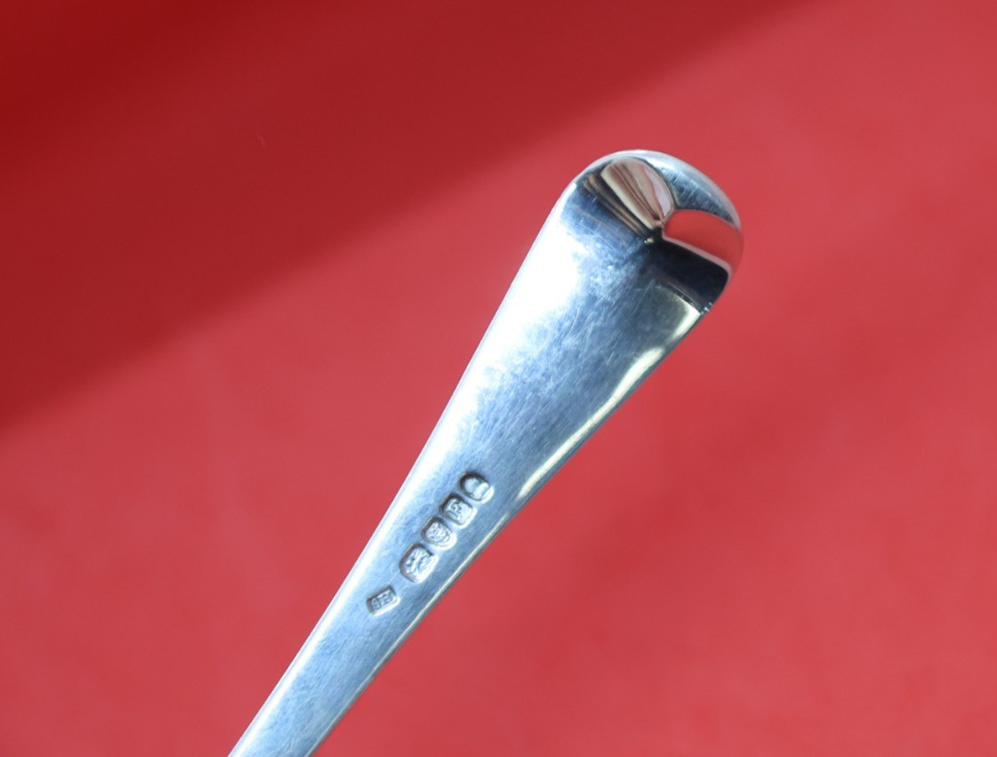 12" Solomon Hougham 1801 Lg Sterling Solid Dressing Spoon 101g