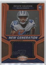 2023 Certified New Generation Jerseys Mirror Orange 113/249 Deuce Vaughn 0w3