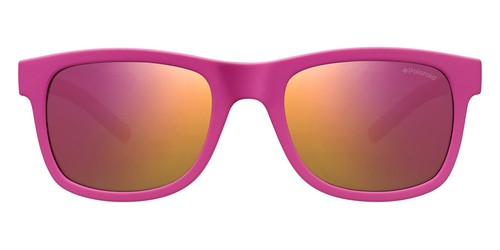 Polaroid PLD 8020/S Sunglasses Kids Dark Pink 46mm New 100% Authentic - Picture 1 of 4