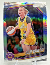 Julie Vanloo 2025 Panini Prizm WNBA - #132 Silver Prizm Los Angeles Sparks