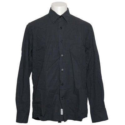 For Men, Hemd, Größe: 44, FIRST IMPRESSION SLIM FIT, Grau/Weiß, Baumwolle #CNH