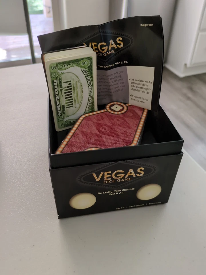 Ravensburger Vegas Dice Game. 2017. 100% Complete. Used. Rare Out of Print. Dorn - Image 4 of 4