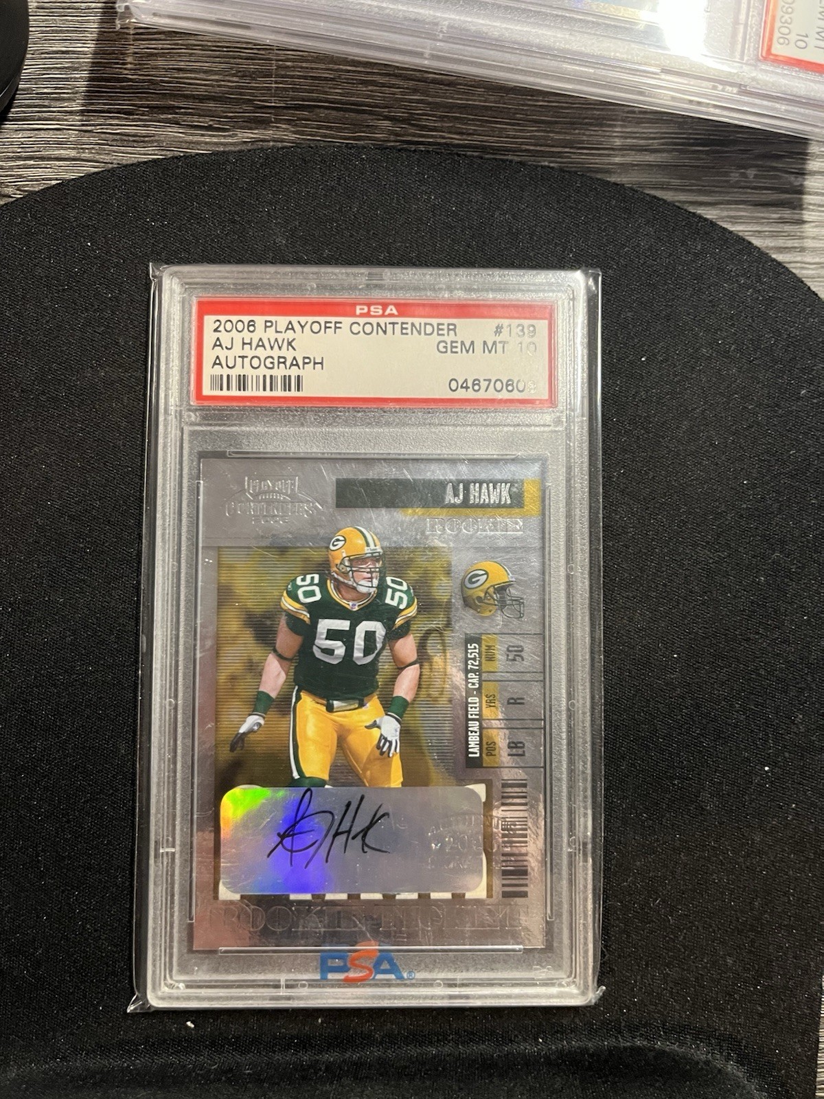 AJ Hawk Playoff Contenders #139 Playoff Ticket