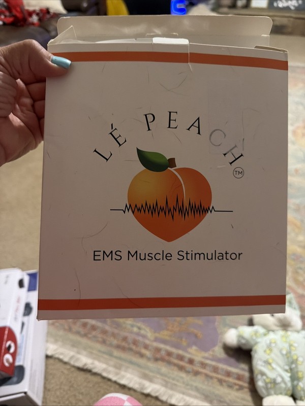 Le Peach EMS Muscle Stimulator Abdominal Body Slimming Belt Electric