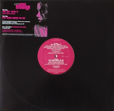 Joss Stone - Tell Me 'Bout It / Put Your Hands On Me - UK 12'' Vinyl - 2007 - ...