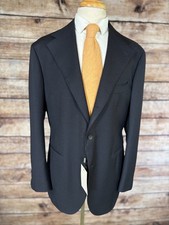 NWT SuitSupply Roma Jetted Wool Blazer Size 44