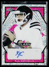 2021 Leaf Flash #PA-KJC K.J. Costello Portrait Autographs Pink #/15