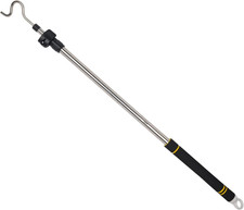 Clothes Hanger Reaching Hook Telescopic Adjustment Clothes Hook Pole Light and C