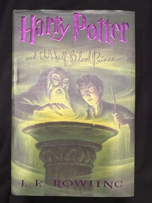 1st Edition Harry Potter And The Half-Blood Prince Hardcover W/8 Errors, RARE