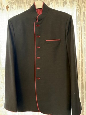 Formal mock collar designer jackets for men. 44 R ( Orly)