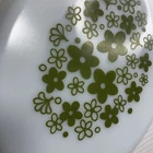Vintage Pyrex Green Crazy Daisy 2.5Qt Divided Casserole Dish *LID ONLY*