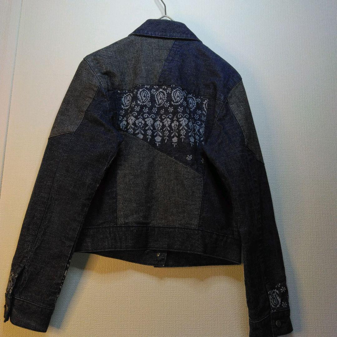 Burberry Blue Label Patchwork Denim Jacket Women'… - image 7