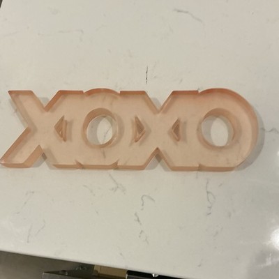 XOXO Clear Resin Craft Mold for Resin Casting, DIY Crafting Supplies